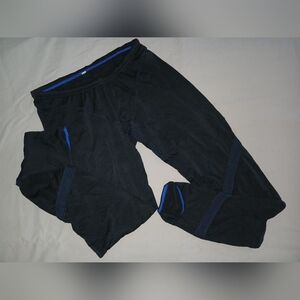 Black and Blue Athletic Lycra Pants 28-30